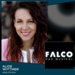 Alice Wittmer als alternierende Ana Conda bei „Falco – Das Musical“