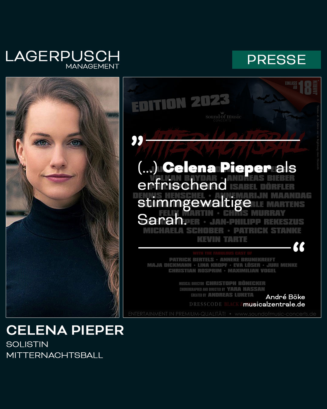 📰 Celena Pieper / Mitternachtsball 2023