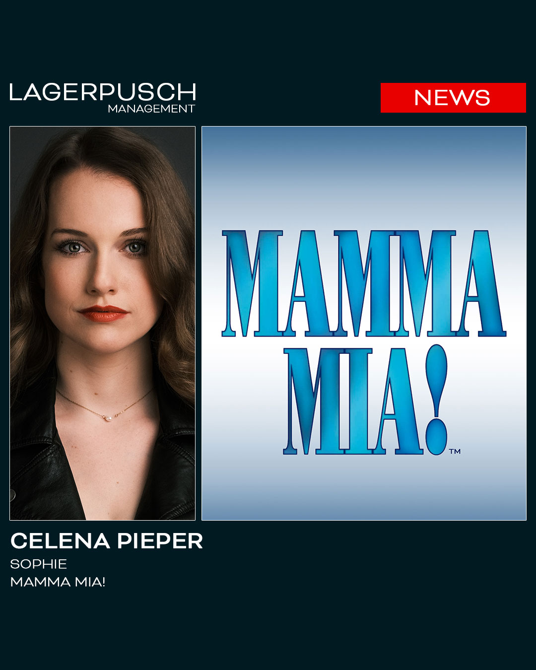 Celena Pieper wird Sophie in „Mamma Mia!“ bei den Freilichtspielen Tecklenburg