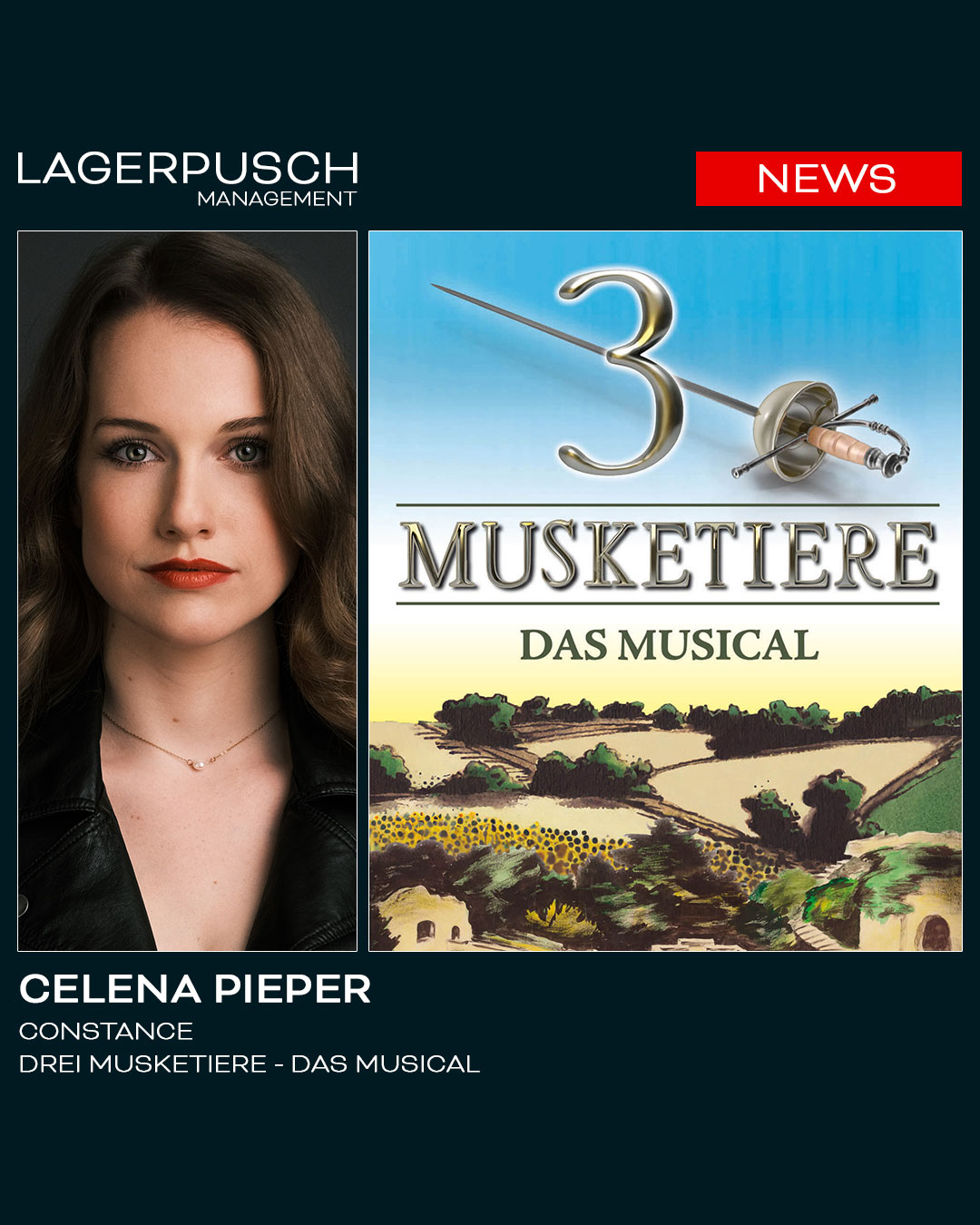 Celena Pieper wird Contance in „3 Musketiere“ bei den Freilichtspielen Tecklenburg