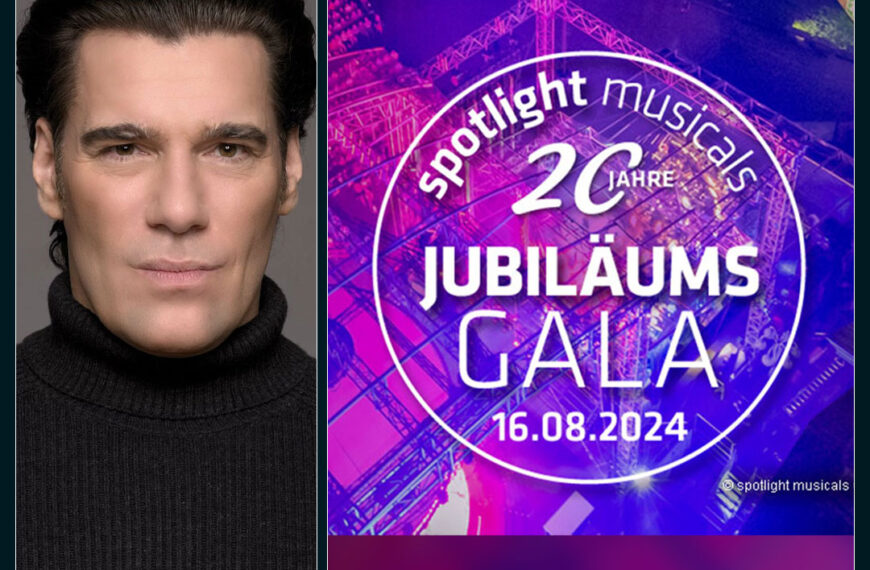 ANDREAS LICHTENBERGER ALS SOLIST BEI DER SPOTLIGHT MUSICALS JUBILÄUMSGALA