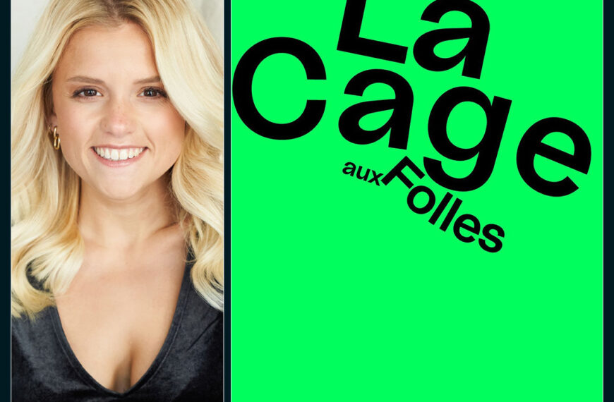 MELISSA LAURENZIA PETERS ALS DERMA UND DANCE CAPTAIN IN „LA CAGE AUX FOLLES“ AM STAATSTHEATER KASSEL