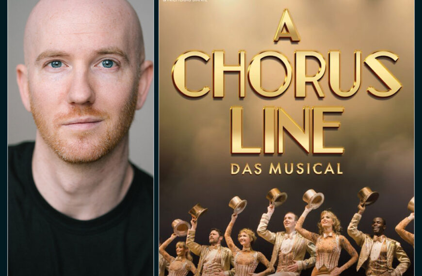 KEVIN GORDON VALENTINE FEIERT WIEDERAUFNAME-PREMIERE MIT „A CHORUS LINE“ AM FIRST STAGE THEATER HAMBURG