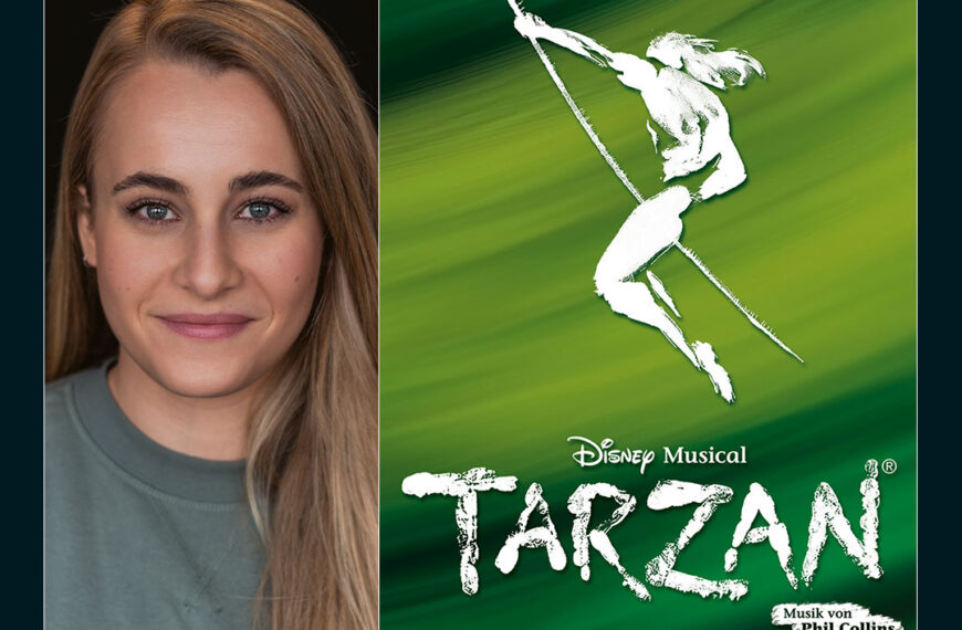 Nadine Baas wird Ensemble sowie Cover Jane und Cover Kala bei Disneys „TARZAN“ in Hamburg