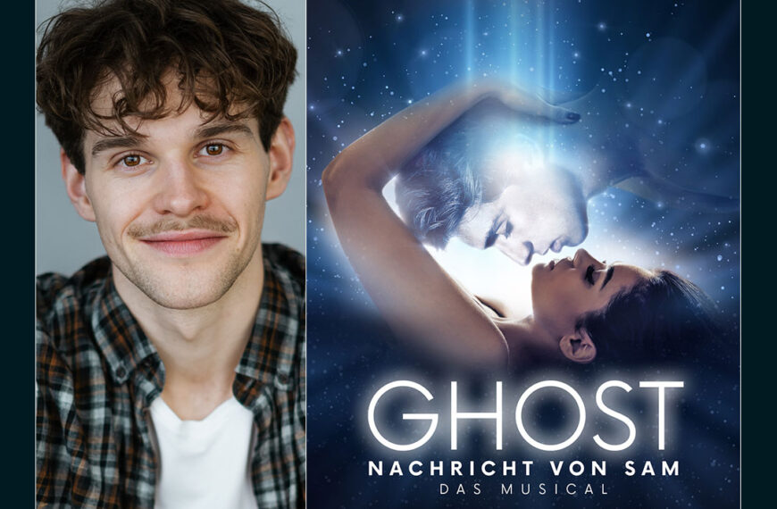 PHILIP RAKOCZY WIRD FEATURED ENSEMBLE UND COVER CARL, COVER U-BAHN-GEIST SOWIE COVER WILLIE LOPEZ IN „GHOST – NACHRICHT VON SAM“