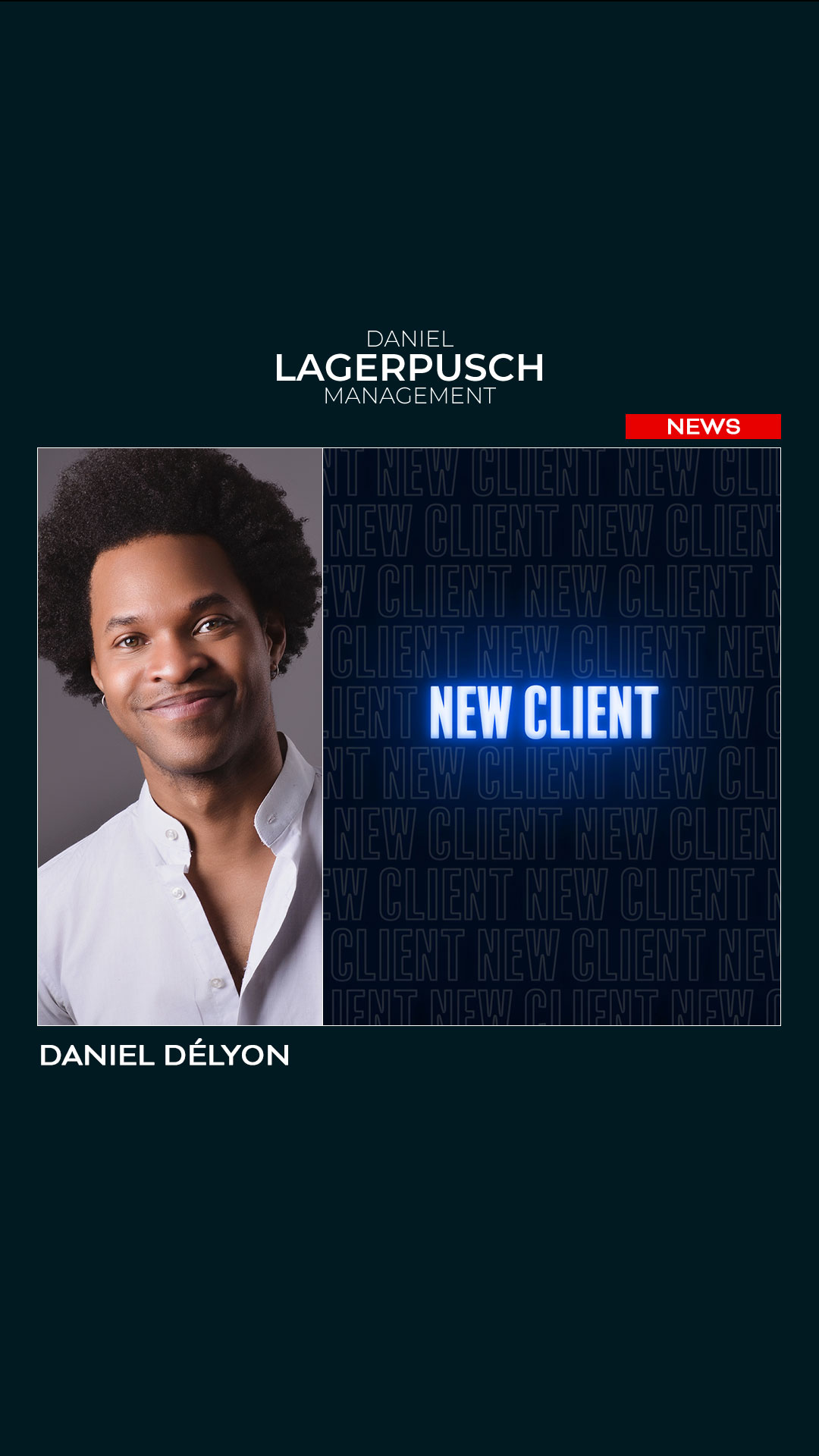 Neu bei uns: DANIEL DÉLYON