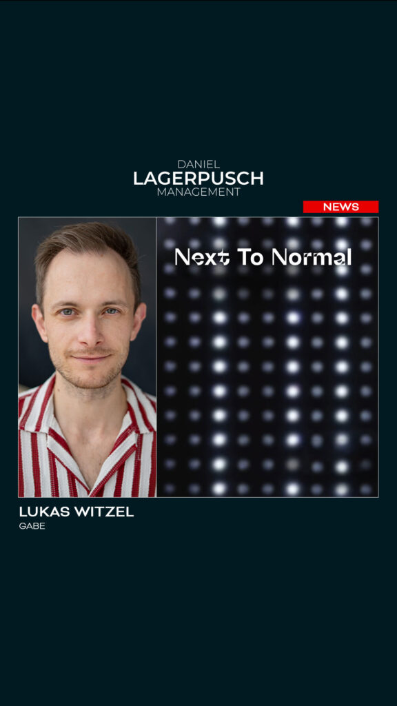 Lukas Witzel als Gabe in „Next to Normal“ am Staatstheater Regensburg