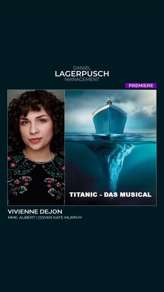 Vivienne Dejon feiert Premiere mit „TITANIC – Das Musical“ am Theater Chemnitz